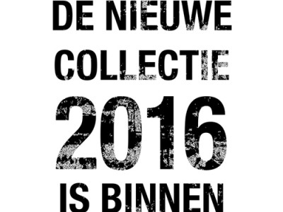 Een groot gedeelte van collectie voorjaar 2016  is al binnen!