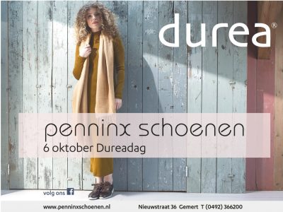 Dureadag bij Penninx Schoenen op donderdag 6 oktober