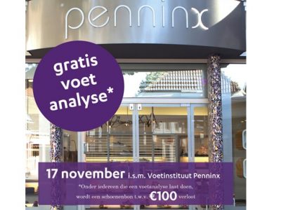 Gratis voetanalyse bij Penninx Schoenen