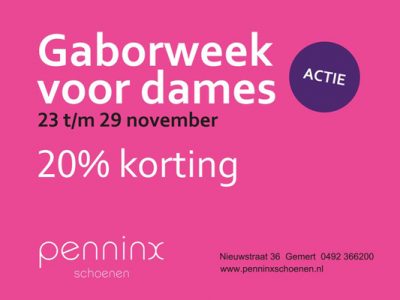 Gaborweek voor dames!