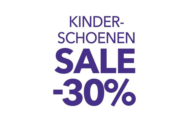 30% korting op kinderschoenen in gemert