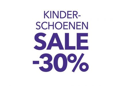 8 juni start kinderschoenen sale!