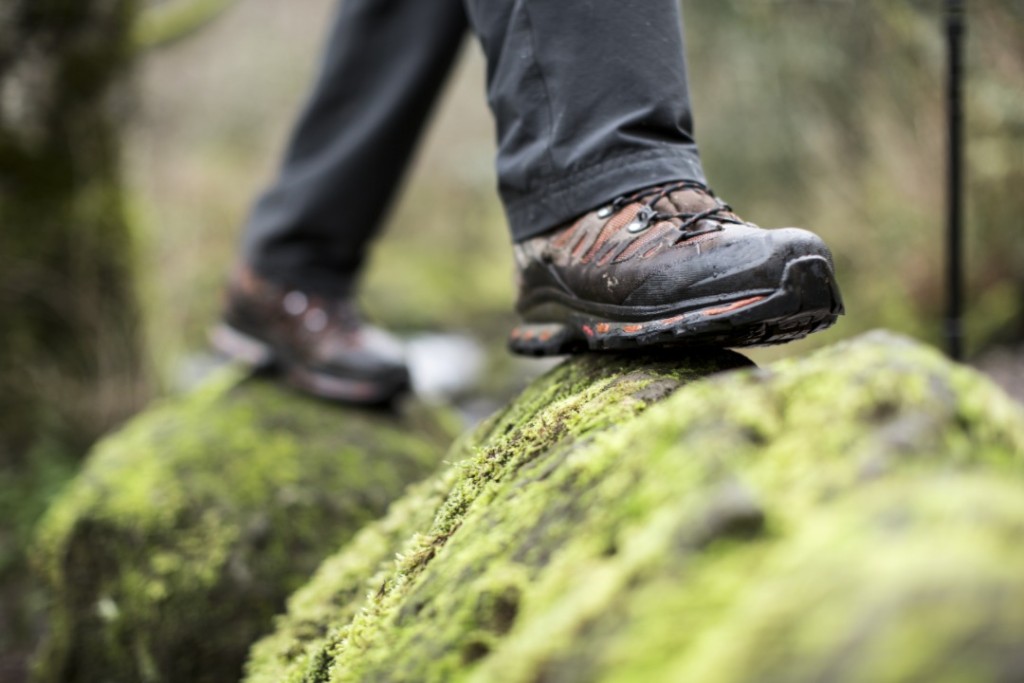 Goede wandelschoenen met ondersteuning en bescherming