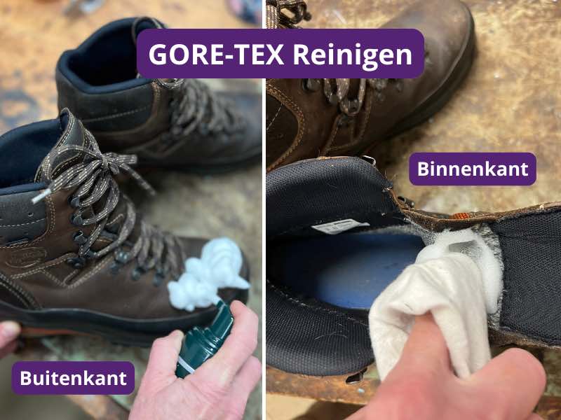 GORE-TEX Reinigen: binnen en buitenkant - 1