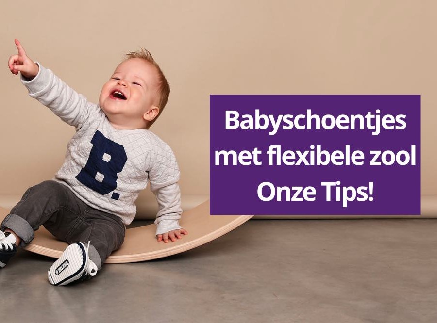 Babyschoentjes met flexibele zool