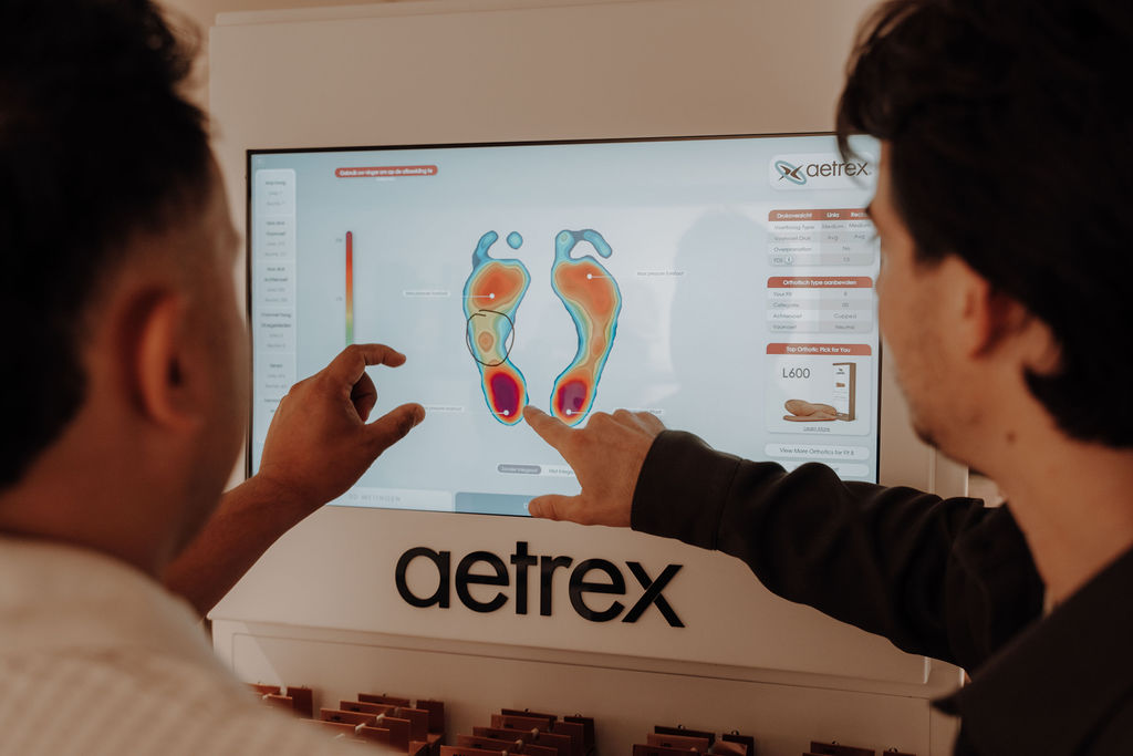 Aetrex voetscanner - maak een gratis voetanalyse