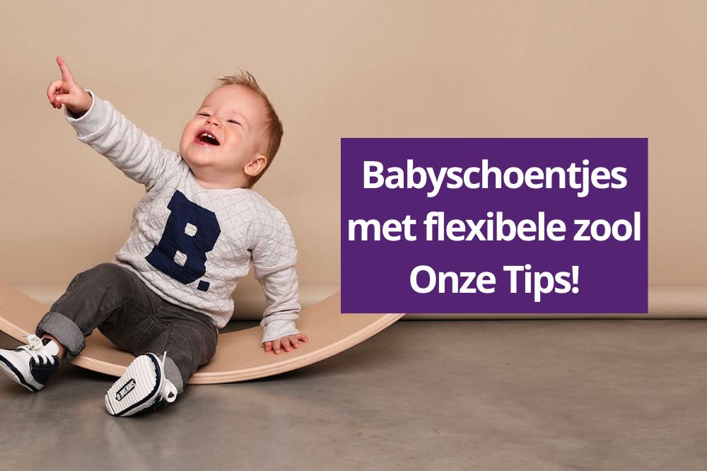 Babyschoentjes met flexibele zool