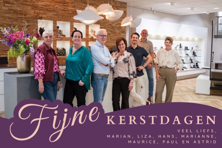 Fijne Kerstdagen 2026 - Teamfoto