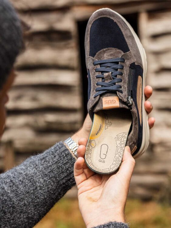 Gijs sneaker met uitneembare binnenzool