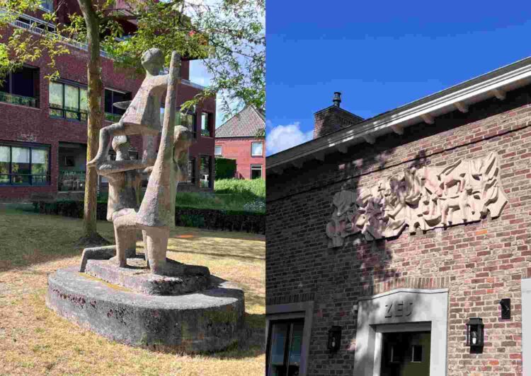 Historische gevelkunst op wandelroute Jan van Gemert