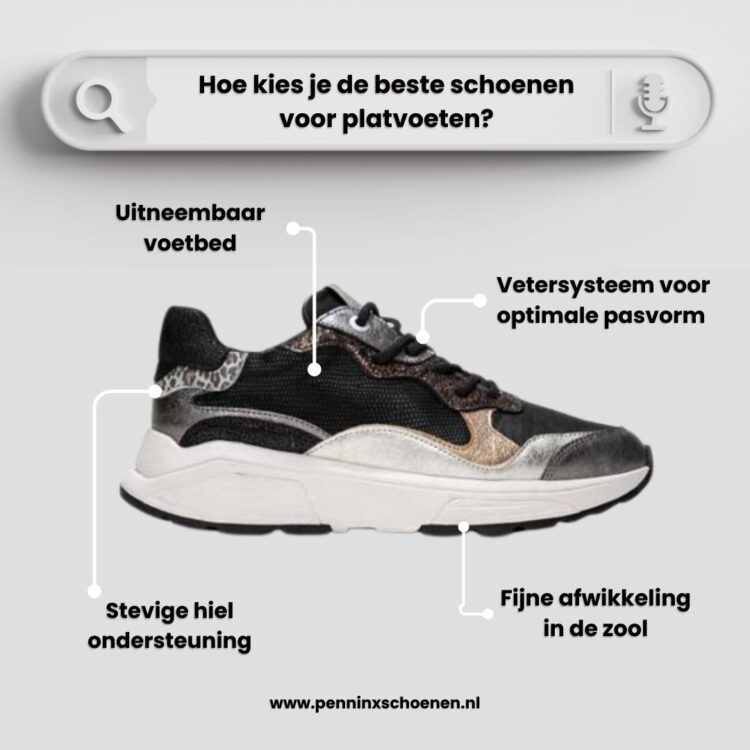 Hoe kies je de beste schoenen voor platvoeten