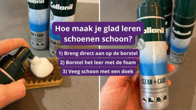 Leren schoenen onderhouden Glad leer als nieuw in 3 stappen