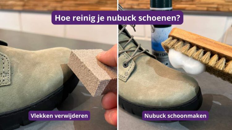 Hoe reinig je nubuck schoenen? - 1