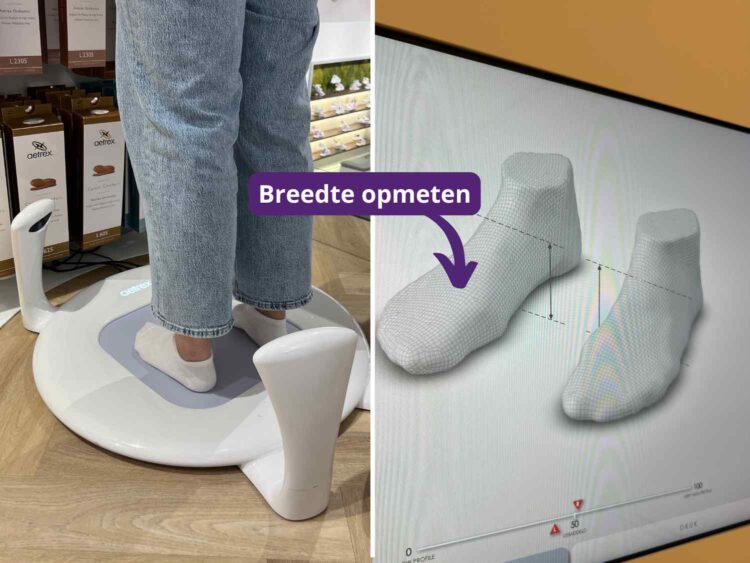 Hoe weet je jouw schoenbreedte?