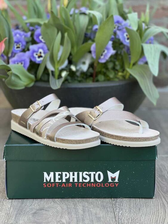 Mephisto slippers met goed voetbed