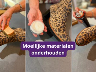 Van prints tot witte sneakers: Zo onderhoud je moeilijke materialen!