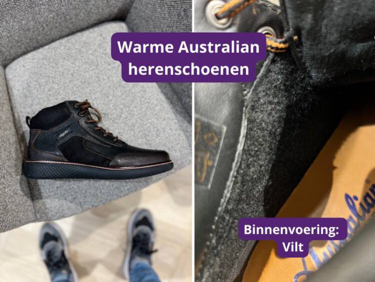 Warme heren schoenen van Australian