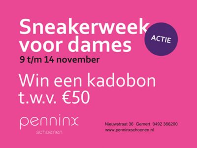 Sneakerweek voor dames!